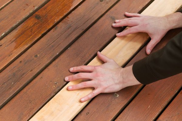 Deck Board Repair in Saint Charles