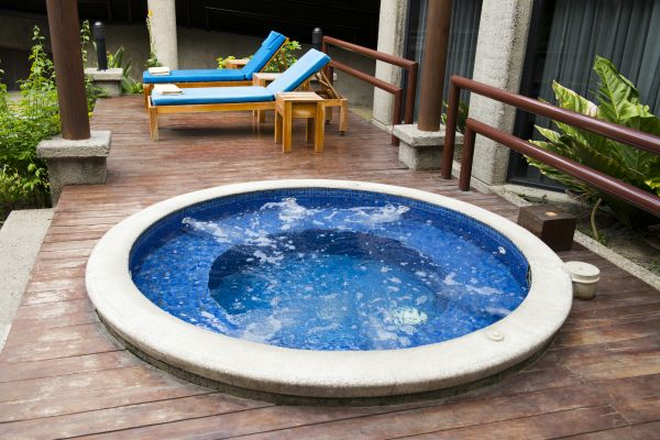 Hot Tub Deck Construction in Saint Charles